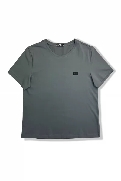 ÁO THUN COTTON TAG 03 XÁM CHÌ