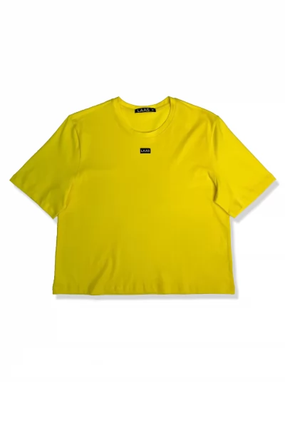 ÁO THUN COTTON TAY NGẮN 02 VÀNG CHANH