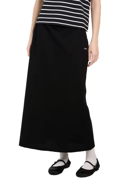 CHÂN VÁY DÀI CÁ SẤU ĐEN