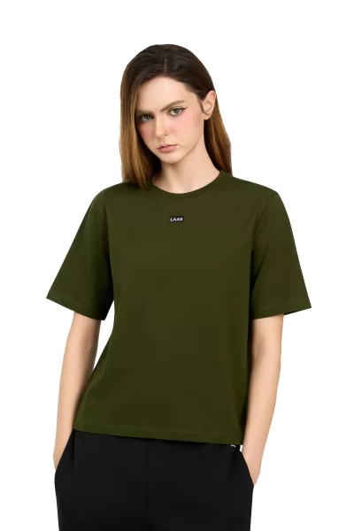 ÁO THUN COTTON TAG 03 PLUS XANH LÍNH