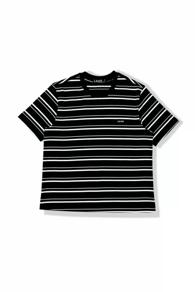 ÁO THUN RIP SỌC ĐEN