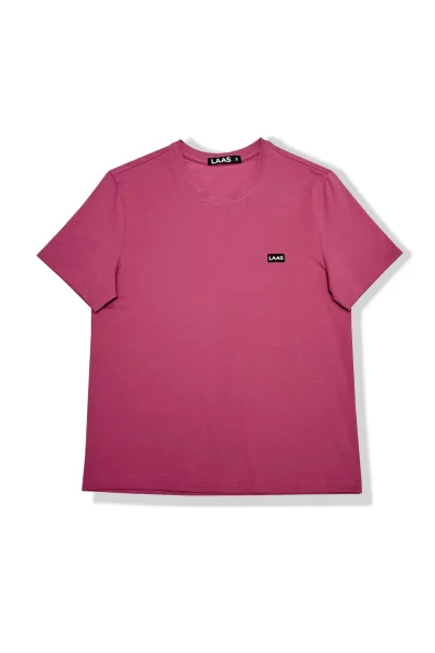 ÁO THUN COTTON TAG 03 TÍM MẬN